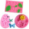 3 Pack Fondant Molds - Daisy, Butterfly, Leaf Silicone Chocolate Molds for Cake Decorating by RuiChy