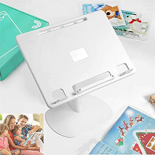 Genion Everywhere Lap Desk,verstellbarer faltbarer tragbarer Notebook-Ständer,rutschfest,stabil, faltbarer Laptop-Riser,ergonomischer Laptop-Schreibtisch,Laptop-Bettablage-Schreibtisch für Zuhause