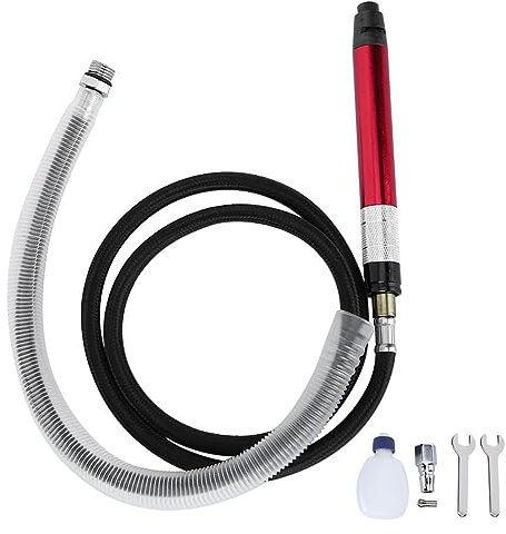 Candeon Micro Smerigliatrice Pneumatica, Smerigliatrice A Matita Ad Aria, 90Psi 65000Rpm Mini Smerigliatrices A Penna Dritta Ad Alta Velocità Con Chiave Per Lucidatura, Incisione E Taglio Vari Metalli