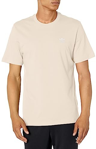 adidas Originals Men's Trefoil Essentials T-Shirt, Wonder White, Medium