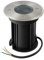 URing Spot Exterieur encastrable au sol pour GU10, IP67 étanche LED Spot Terrasse rond et praticable pour l’extérieur, 230V lampe pour Pelouse, Cour, Ø11x12cm