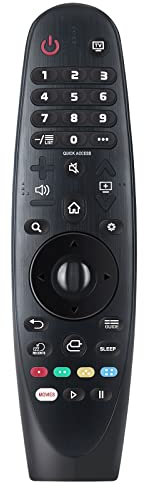 AN-MR19BA VINABTY - Mando a distancia de repuesto para LG LG Ultra HD 4K TV 75UM7110PLB 70UM7100PLA 65UM7100PLA 60UM7100PLB 55UM7100PLB 49UM7100PLB 43UM7100PLB 65UM7 400PLB 55UM7400PLB 49UM7400PLB