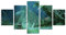Subnautica Below Zero Titan Leviathan (2) Poster Wandkunst Set mit 5 Drucken Leinwand Bild Drucke Moderne Ästhetische Poster Wanddekoration