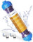 DI Harzfilter Aquarien osmoseanlage entionisierter Resinfilter Wasserfilter aquarium Mischbettharz Deionization Patrone austauschbare Filtermedien Farbumschlag reduzieren TDS