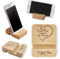 NM Idee Regalo per la Festa della mamma Porta Cellulare Universale da Tavolo Porta Telefono in Legno base Supporto per smartphone Doppia scanalatura per iPhone tablet ipad (Per Mamma)