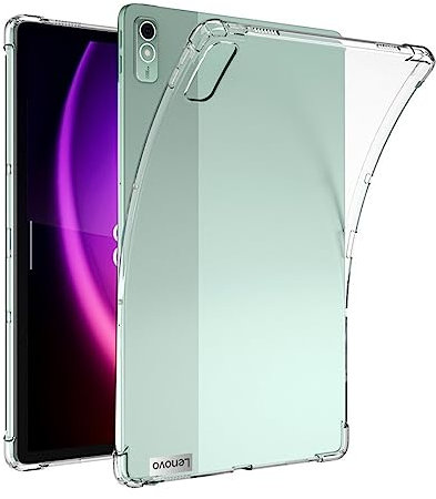 Bkinew Clear Case Compatible with Lenovo Tab P11 2nd Gen 11.5 2023 Tablet (TB350FU/TB350XU) Ultra Clear Soft Flexible Case Tab P11 Gen 2 Transparent TPU Skin Bumper Back Cover Shell