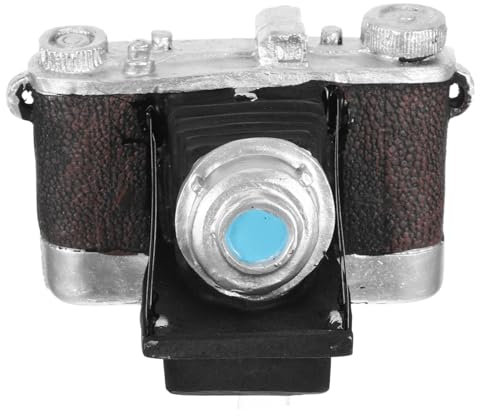 Garneck Resin Camera Statue Retro Camera Ornament Vintage Decor for Dining Table Home Decor
