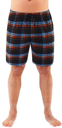 Just Essentials Mens Check Pyjama Sleep Shorts Pyjama Sets Separates UK Seller