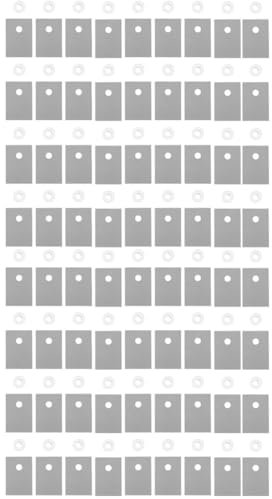 Housoutil 2 Sätze Kühlkörper tragbare SSD CPU-Wärmeleitpaste SSD-Gehäuse Halbleiter thermoelektrischer Kühler kühlpad thermal sink mat Pad zur Wärmeleitung isolierende Pads Kieselgel Grey