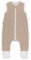 Ehrenkind® Baby Sommerschlafsack mit Füßen Musselin | aus weicher OEKO-TEX zertifizierter Bio-Baumwolle | Sommer Baby Schlafsack 1 TOG Gr. 100 Farbe Beige Gemustert