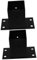 HOMSFOU de base de boîte aux lettres robuste avec pieds de nivellement Installation facile pour boîtes aux lettres, clôtures et