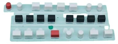sDtESNB Tapis en Caoutchouc conducteur Compatible avec claviers électroniques compatibles avec Korg PA700 PA600 PA300 Fonctions importées(PA300 Middle)