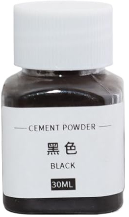 Zementfarbe Pulver - Betonpigment Eisenoxid, vielseitig 30 ml Farbtöne | Künstlerischer Farbstoff für Gips, Ton, Mörtel, Lackprojekte, dekorative Finish -Pulver, Mischmittel, kreatives Baumaterial
