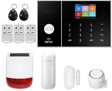 Security Alarm System For Home Wifi Smart Life App Control Burglar Alarm Kit With Door Sensor Work With APP(Z)