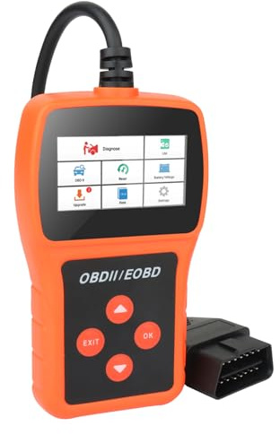 WEILE OBD2 Diagnosegerät Motor Fehlercodeleser KFZ Diagnosegerät | DTC-Definition, 10 Sprachen, Für Autos ab Baujahr 1996, Auto Auslesegerät