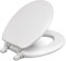 Centoco Abattant WC rond en vinyle souple Blanc HPS20-001