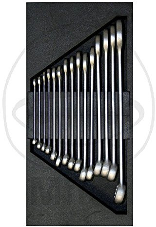 SW-Stahl Gabelringschlüssel 6-22 mm, 15 teilig, Z2533-1