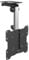 PureMounts PM-Slope-37 - Support de Plafond pour le TV - inclinable jusqu'à 105° - pour les Pentes du Toit - Hauteur ajustable, Charge max. 20kg, VESA max. 200x200, universel
