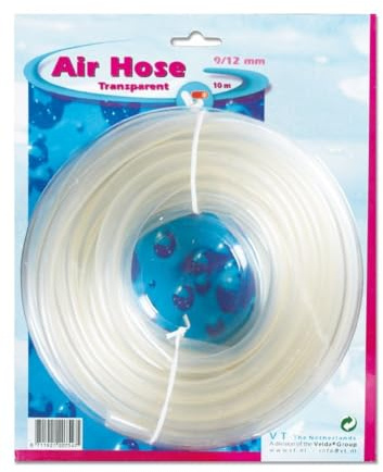 Air Hose - Luftschlauch für Teichpumpen transparent 9/12 mm, 10 m von Velda
