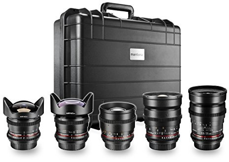 walimex pro VDSLR - All Star, Set di obiettivi per fotocamere Nikon