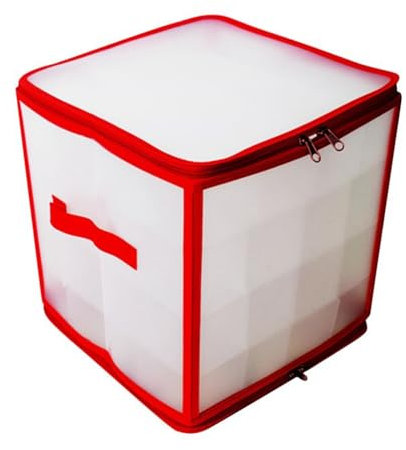 Carriere Aufbewahrungsbox für Kugeln, Aufbewahrung Von Weihnachtskugeln, Christbaumschmuck, Organizer, Aufbewahrung Von Kugeln, Trennwand, Spielzeug, Aufbewahrungsbox, Langlebig