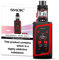 SMOK Morph 219 TFV Mini V2 2mL E Cigarettes Kit (Black Red) No Nicotine