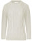 Red Olives Ladies Womens New Chunky Diamond Cable Knitted Long Sleeve Sweater Pull Over Jumper Top (16/18, Cream)