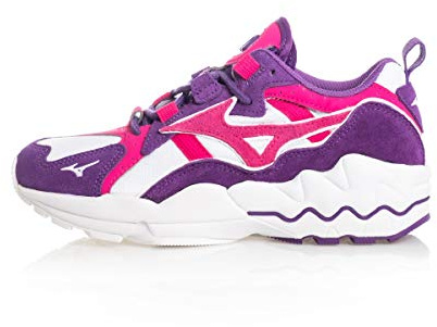 Mizuno Sneakers Donna Wave RIDER1 S D1GA193267 (41 - White-Rose-Violet)