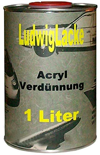 Acryl Verdünnung 1Liter kurz für Autolack und RAL Lack