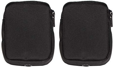 Perfeclan Diving Weight Pocket 2KG 4.4lbs Scuba Diving Weights Belt Pocket Counter Weight Carry Bag Zipper Closure for Scuba Diving, Snorkeling, Black