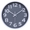 Crosstime Grey Wall Clock 12 Inch Silent Non-ticking Modern Wall Clocks for Kitchen Living Room Bedroom Office Home Decor,3D Numbers Easy to Read,30cm