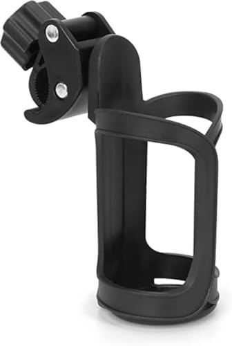 Universal Adjustable Cup Holder for Strollers, Walkers, Wheelchairs, Rollator & Knee Scooters Drinking Cup Holder, Bottle Holder, by Tulimed