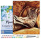 Figured'Art Malen Nach Zahlen Erwachsene Mit Rahmen Katzenexperte - Paint by Numbers Basteln DIY Bastelset 40x50cm - Leinwand gespannt auf Holzrahmen