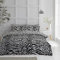 GC GAVENO CAVAILIA Tier-Bettbezug-Sets, Superweiche Zebra-Bettwäsche, King-Size-Bettwäsche, waschbar, Weiß/Schwarz (230 x 220cm)