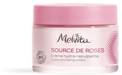 Melvita - Crème Hydratante Repulpante Source de Roses