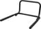 Bike Folding Storage Rack - Holds 2 Bikes - Wall Mounted Bicycle Hanger (Black (Plastic Rests))