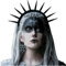 keland Goth Haarreif mit Stacheln Gothic Kopfstück Halo Krone Kopfschmuck Damen Halloween Cosplay Accessoire (Schwarz)