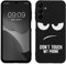 kwmobile Carcasa Compatible con Samsung Galaxy A15 5G - Funda móvil TPU - Don't Touch my Phone Blanco/Negro