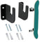LICHENGTAI Skateboard Wandhalterung Display Rack Skateboard Aufhänger Wandhalterung Wandhalter für Boards wie Skateboards, Longboards, Snowboards,Wakeboards und Roller Skates