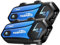 Fodsports M1-S Plus Interfono Moto Coppia, 2000m Interfono Casco Moto per 10 Persone, Auricolare Moto con Condivisione Musicale, Cuffie Casco Moto con Radio FM, CVC-Riduzione del Rumore, 2 Pezzi