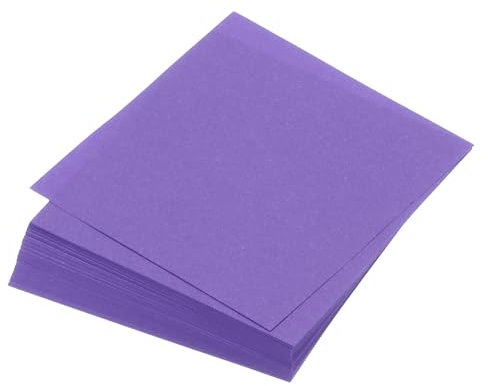QUARKZMAN 100 Blatt Origami-Papier beidseitig tiefes Lila 7,5 x 7,5 cm 70 g/m² quadratisches Faltblatt für Kunsthandwerk, Anfänger, Geschenkdekoration