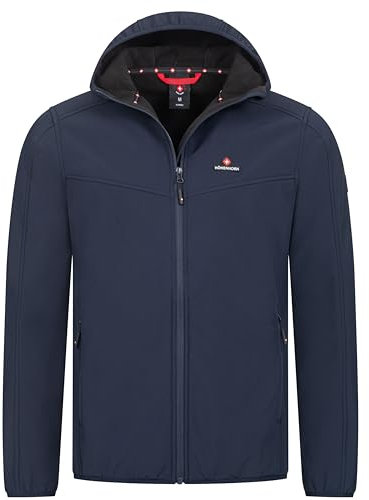 Höhenhorn Alpberg Herren leichte Softshell Jacke Outdoor Navy Gr. XXL
