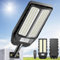 Adewalk 3000W Solar Straßenlaterne mit Fernbedienung, IP66 Wasserdichte Solarlampen für Außen mit Bewegungssensor, 6500K Solarleuchten Superhelles LED Solar Strahler Außen für Gärten Garage Straßen