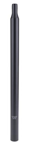Qianly Sattelstütze Aluminium Postrohr Fahrradkomponente, Schwarz, 34,9 x 550 mm