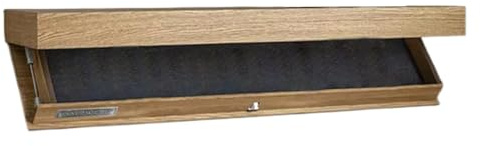 Estantería De Ocultación - Estante Con Compartimiento Secreto | Estante De Ocultación De Madera | Almacenamiento De Ocultación Montado En La Pared | Estantería Flotante Oculta Con Puerta Trampada, C