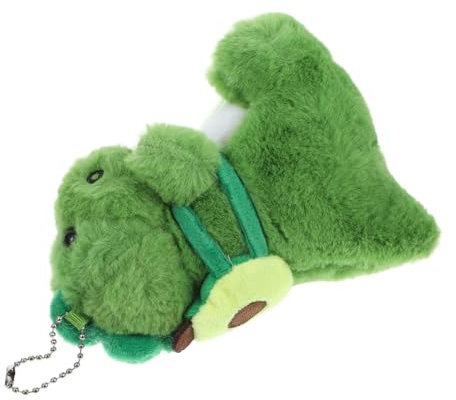 Zerodeko Lustiger Schlüsselanhänger Niedlicher Plüsch Anhänger für Taschen und Schlüssel Cartoon Dino Dekoration Perfektes für Fans