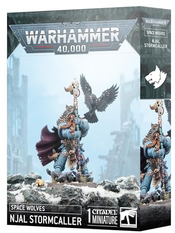 Games Workshop - Warhammer 40.000 - Space Wolves: Njal Stormcaller