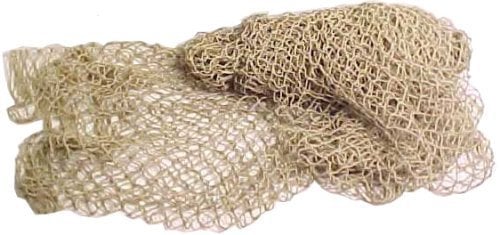 wattkiste Fischernetz ca. 120 cm x 250 cm, grob, Natur