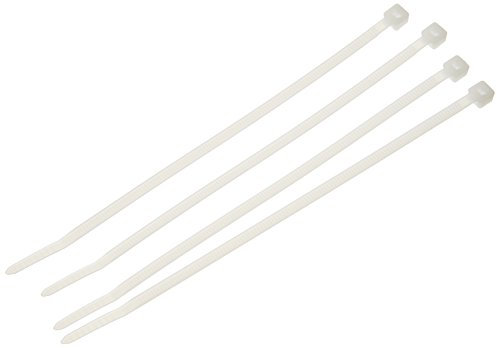 Kopp 356801098 - Fascette serracavi, 100 x 2,5 mm, 50 pezzi, colore: Trasparente, 356802099