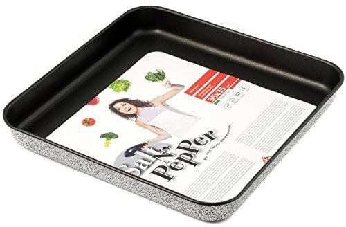 Home Salt N'Pepper Teglia Forno in Alluminio, Rivestimento Antiaderente, 35x35 cm